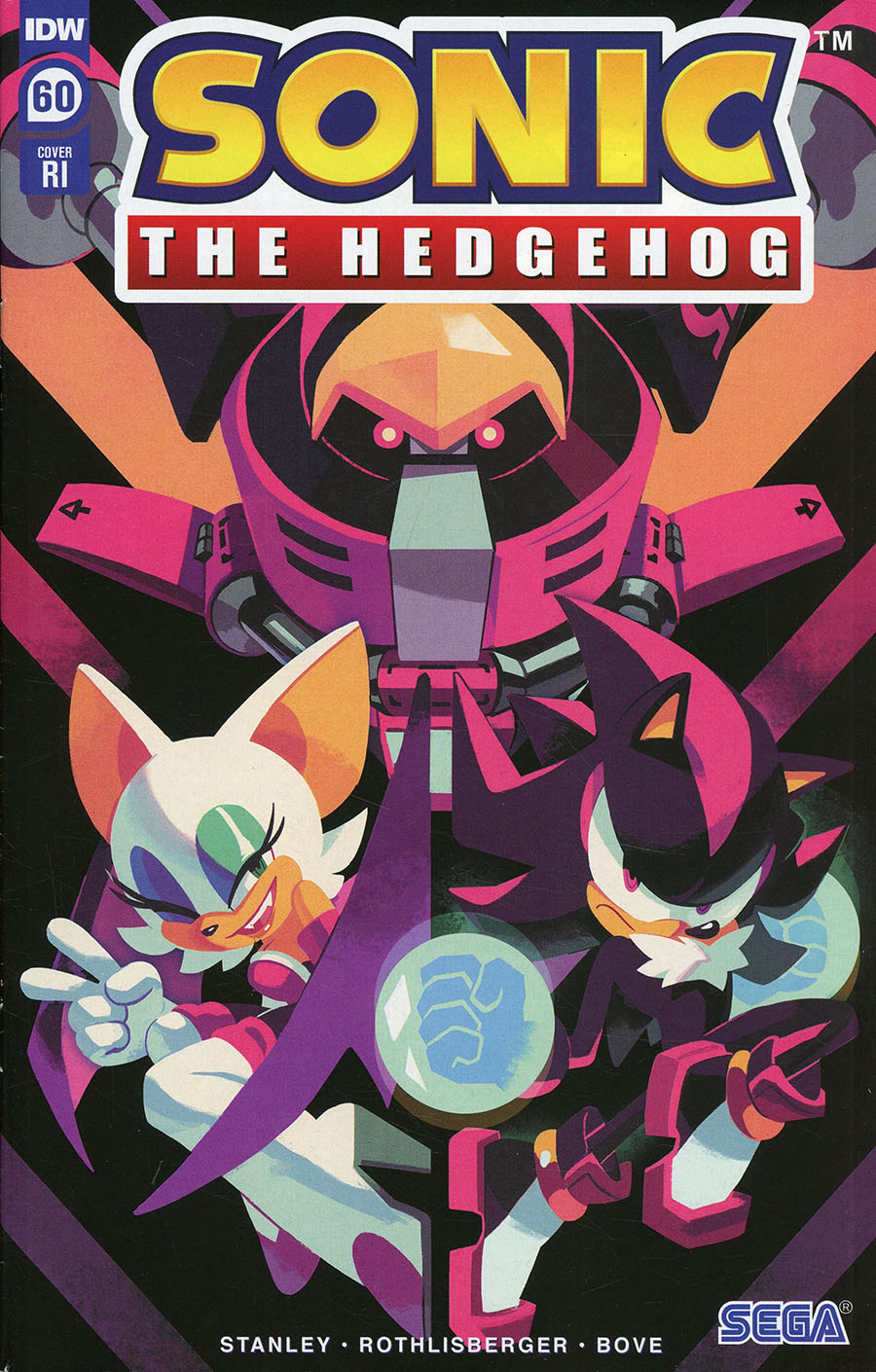 Sonic The Hedgehog Vol 3 #60 Cover C Incentive Nathalie Fourdraine Variant Cover