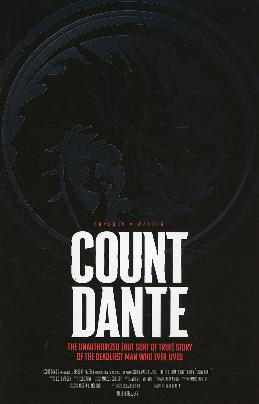 Count Dante #1 Cover C Incentive Wes Watson Spot Foil Variant Cover