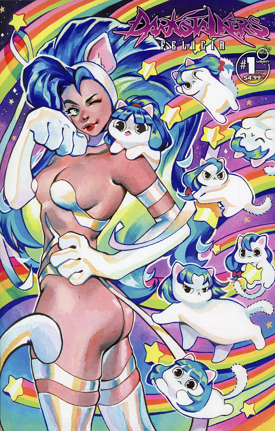 Darkstalkers Felicia #1 (One Shot) Cover D Incentive Rian Gonzales Variant Cover
