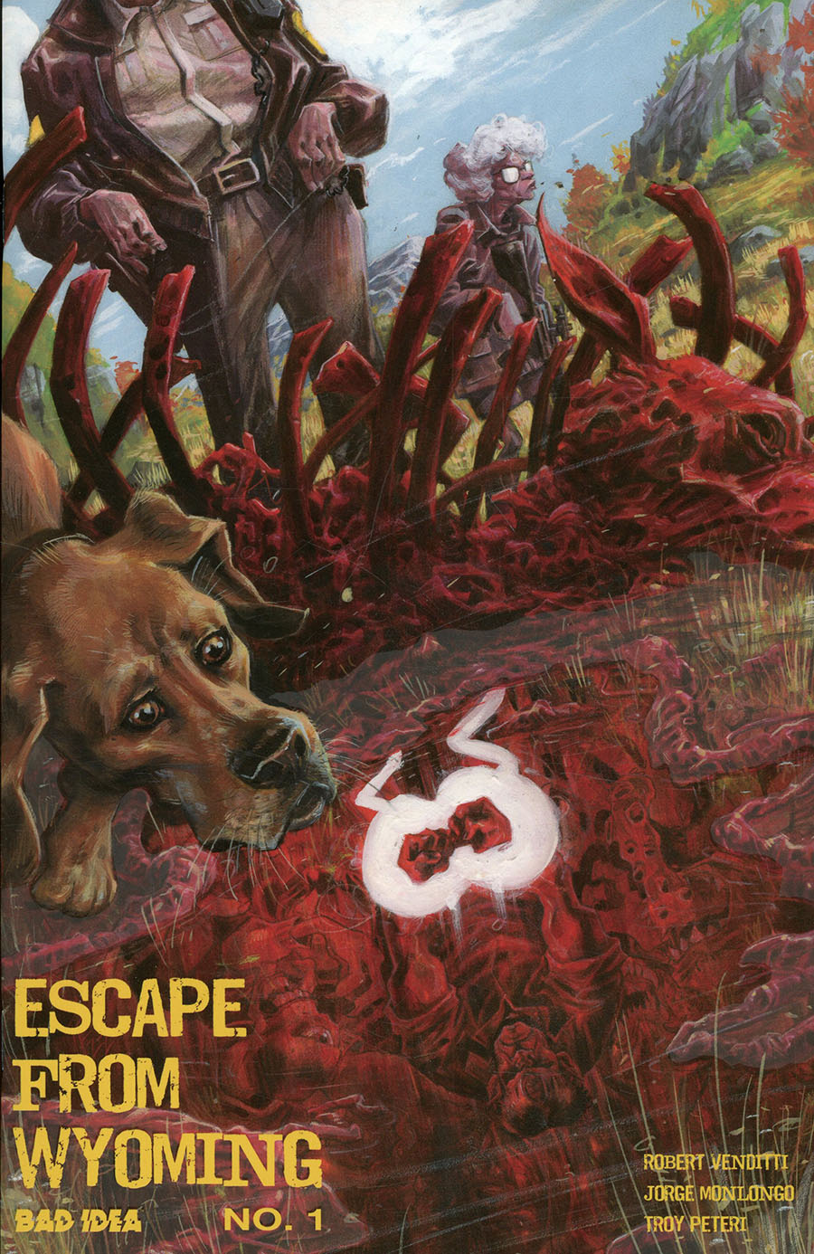 Escape from Wyoming #1 Cover B (Not First Printing)(Limit 1 Per Customer)