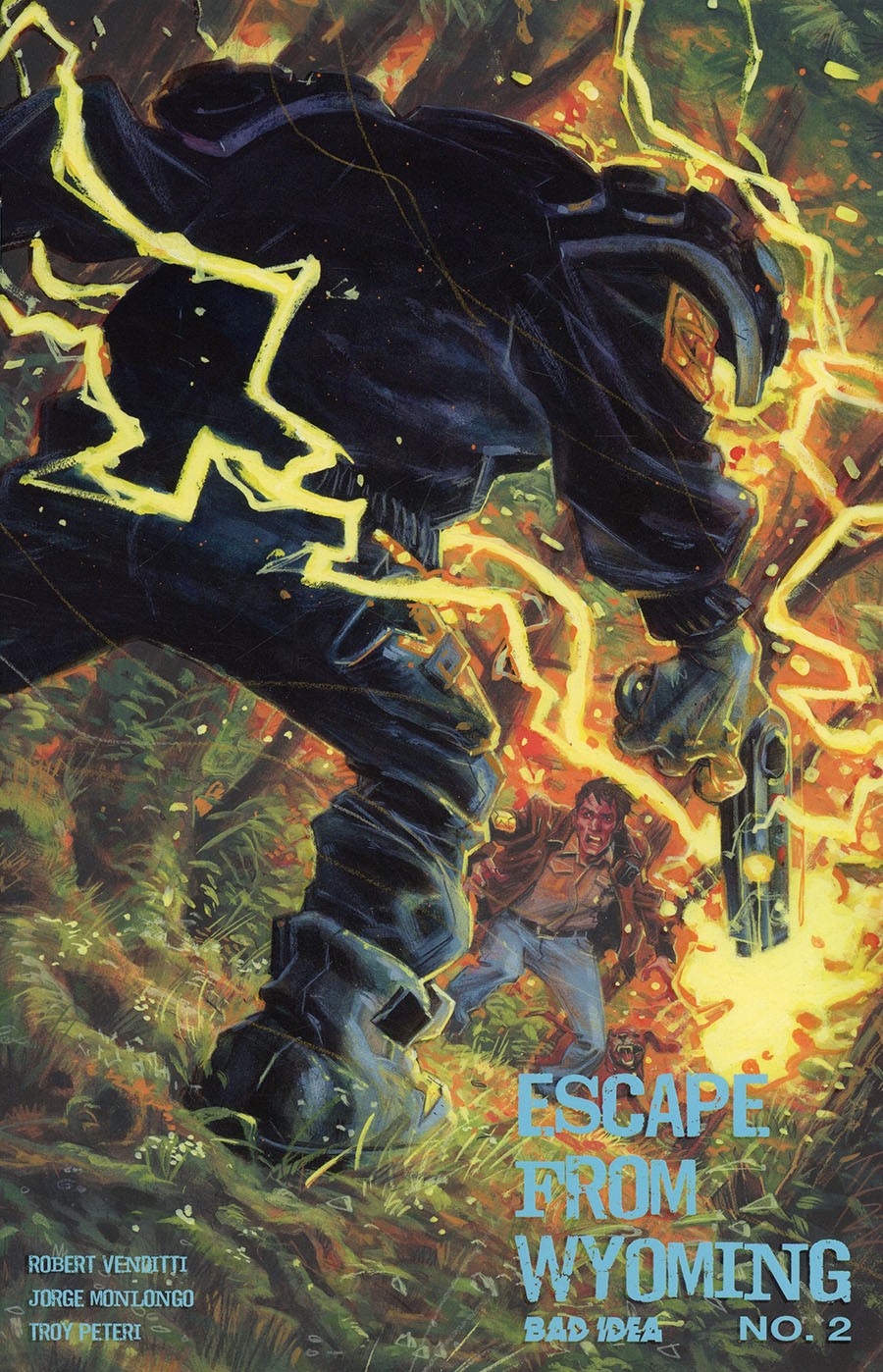 Escape from Wyoming #2 Cover B (Not First Printing)(Limit 1 Per Customer)