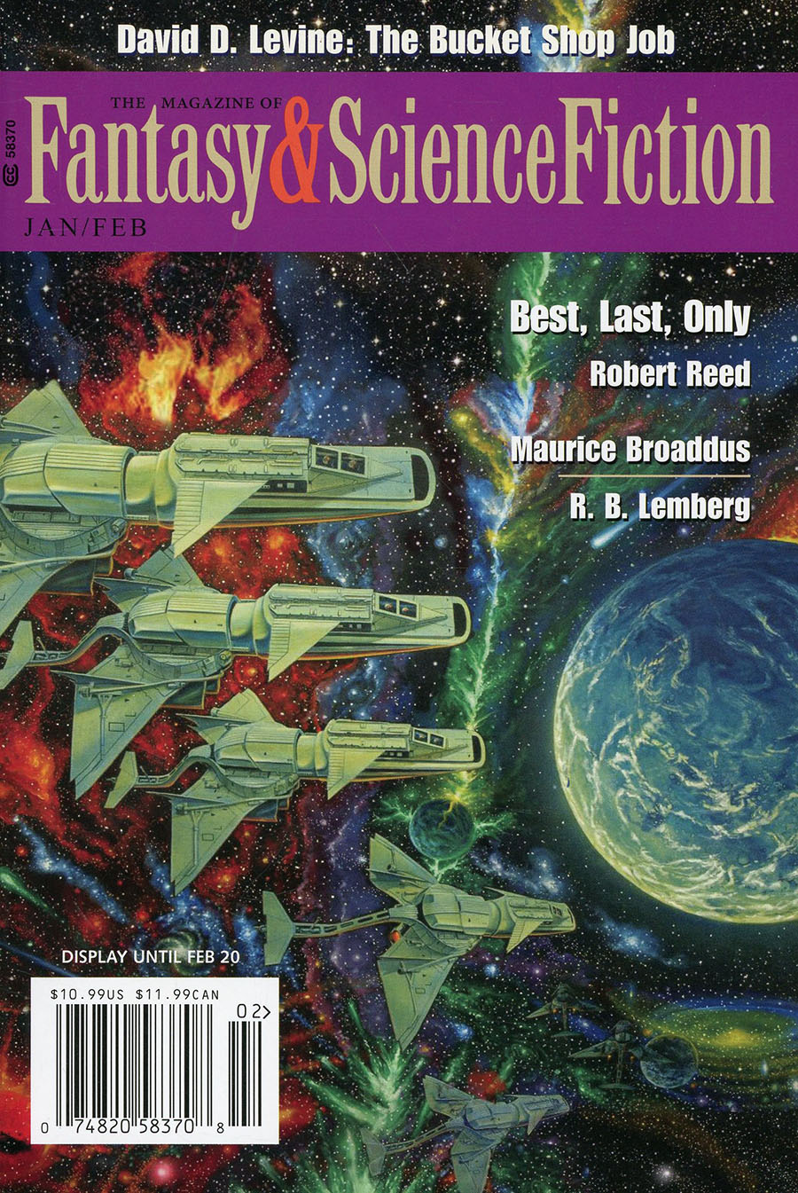 Fantasy & Science Fiction Digest vol 144 #1 & #2 January / February 2023