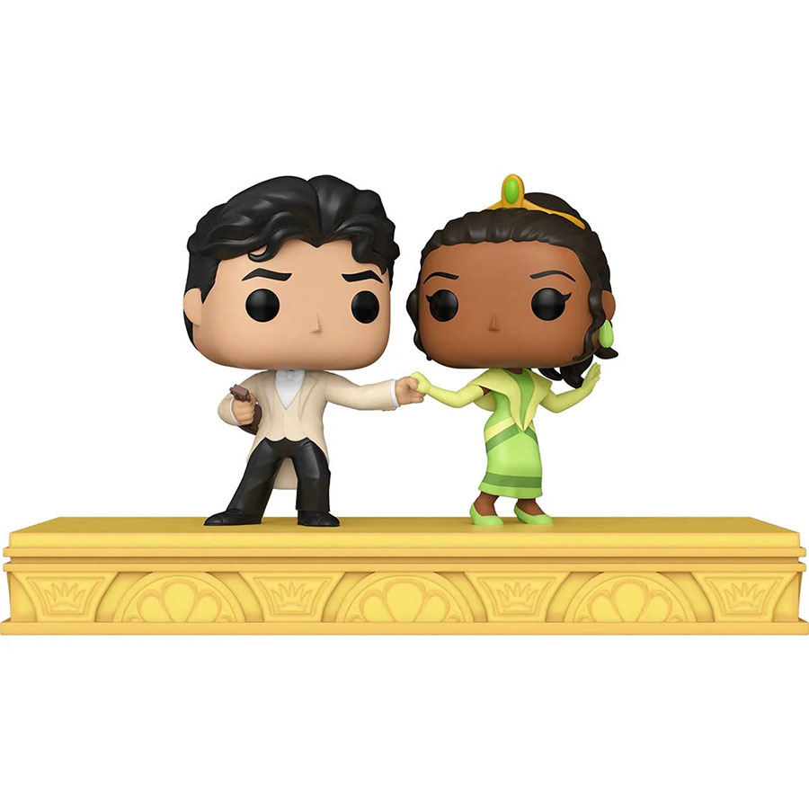 POP Moment Disney 100 Tiana & Naveen Vinyl Figure