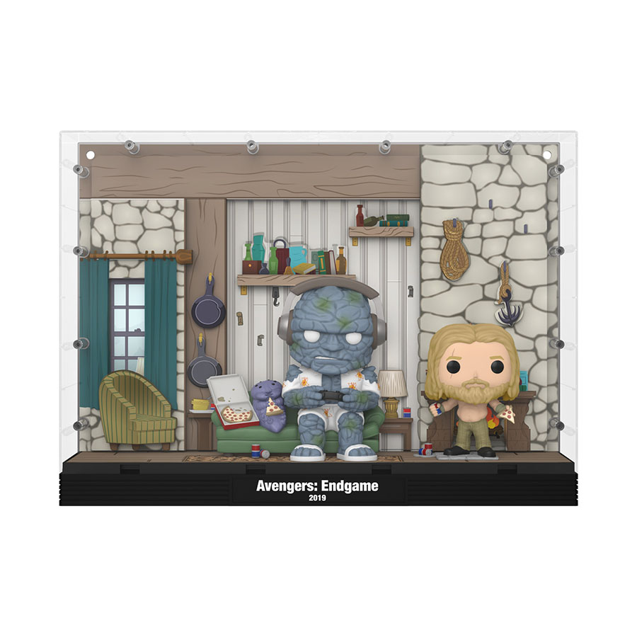POP Moments Deluxe Avengers Endgame Thors House Vinyl Bobble Head