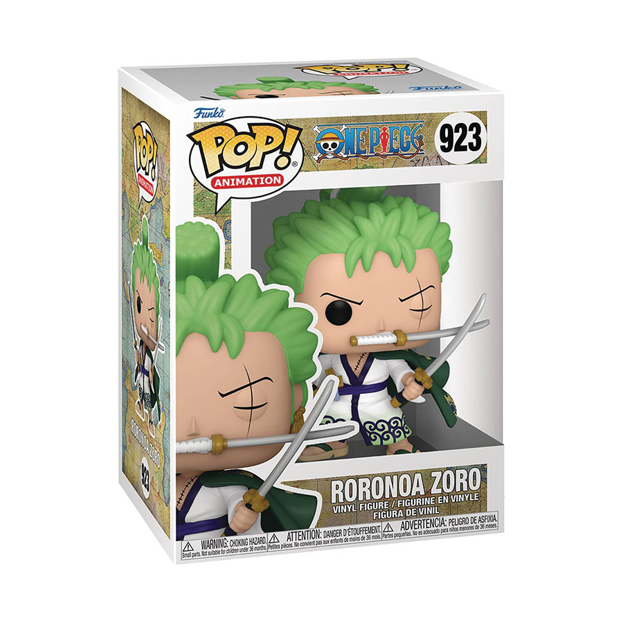 POP Animation One Piece Roronoa Zoro Vinyl Figure