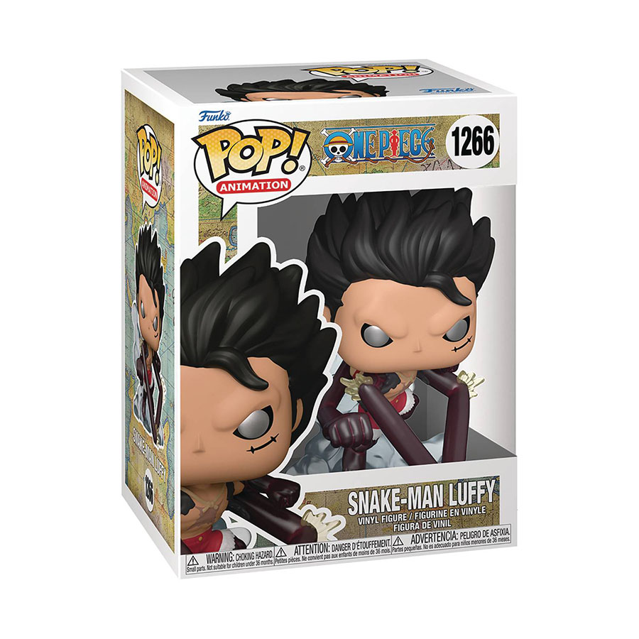 POP Animation One Piece Snake-Man Luffy Vinyl Figure