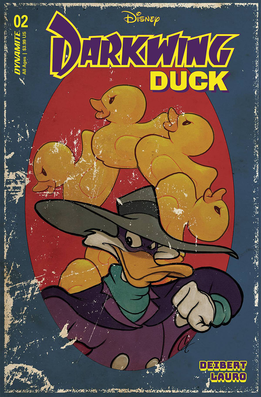 Darkwing Duck Vol 3 #2 Cover V Variant Cat Staggs Cover