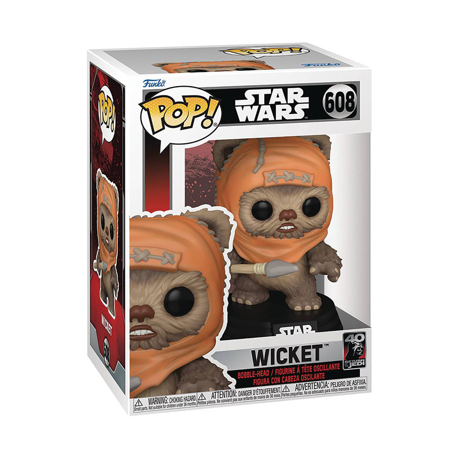 POP Star Wars Return Of The Jedi 40th Wicket Vinyl Bobble Head