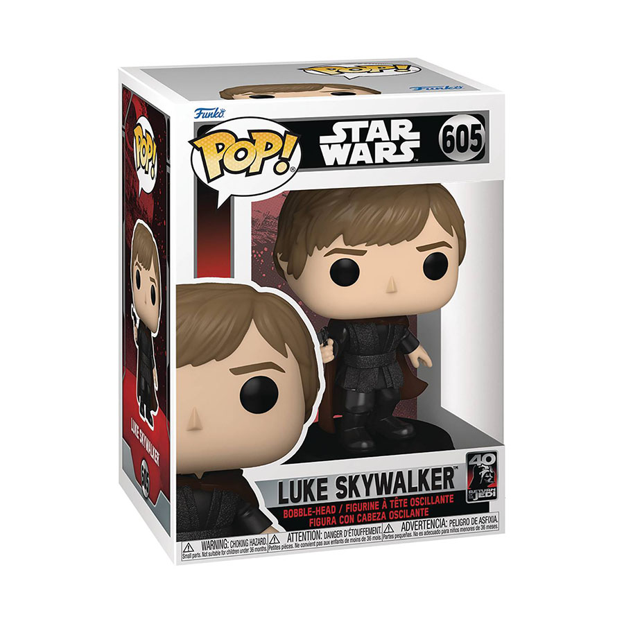 POP Star Wars Return Of The Jedi 40th Luke Skywalker Vinyl Bobble Head