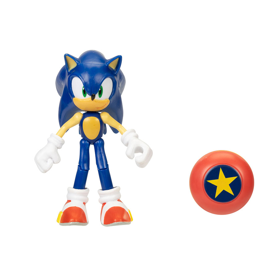 Sonic The Hedgehog Articulated 4-Inch Action Figure Wave 9 - Modern Sonic