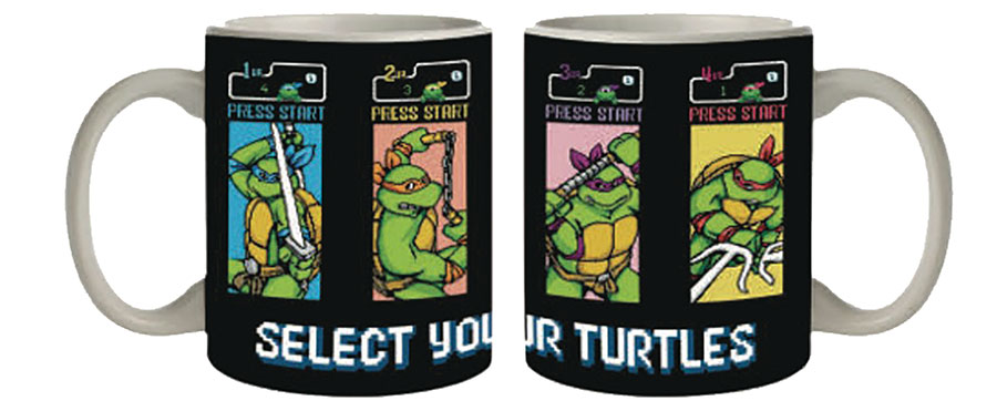 Teenage Mutant Ninja Turtles Arcade Game Previews Exclusive Coffee Mug