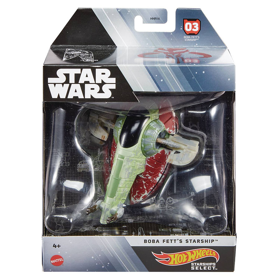 Hot Wheels Star Wars Select Slave 1 Case