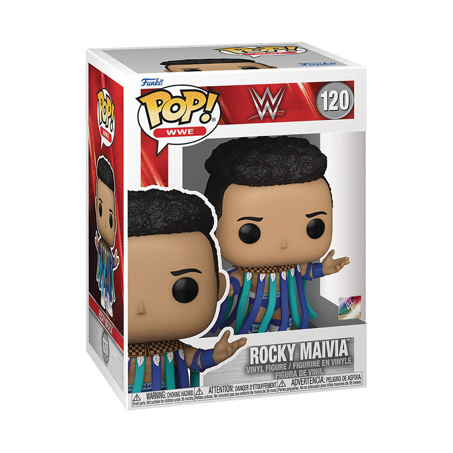 POP WWE Rocky Maivia Vinyl Figure