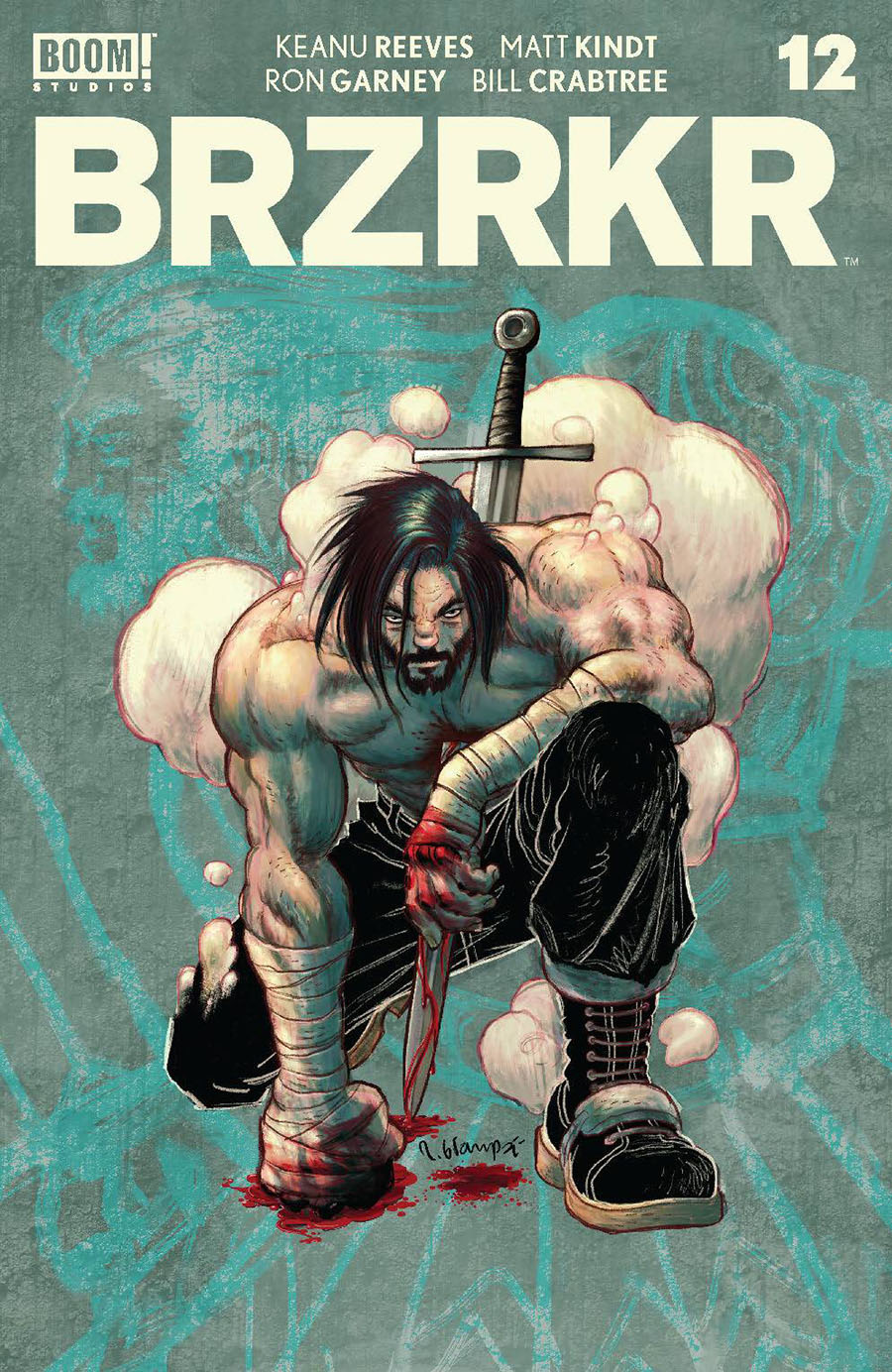 BRZRKR (Berzerker) #12 Cover J Variant Rafael Grampa Reveal Cover