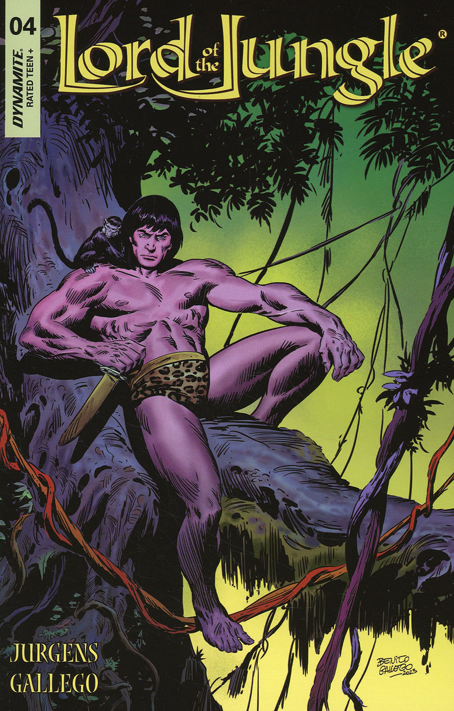 Lord Of The Jungle Vol 2 #4 Cover J Variant Benito Gallego Cover