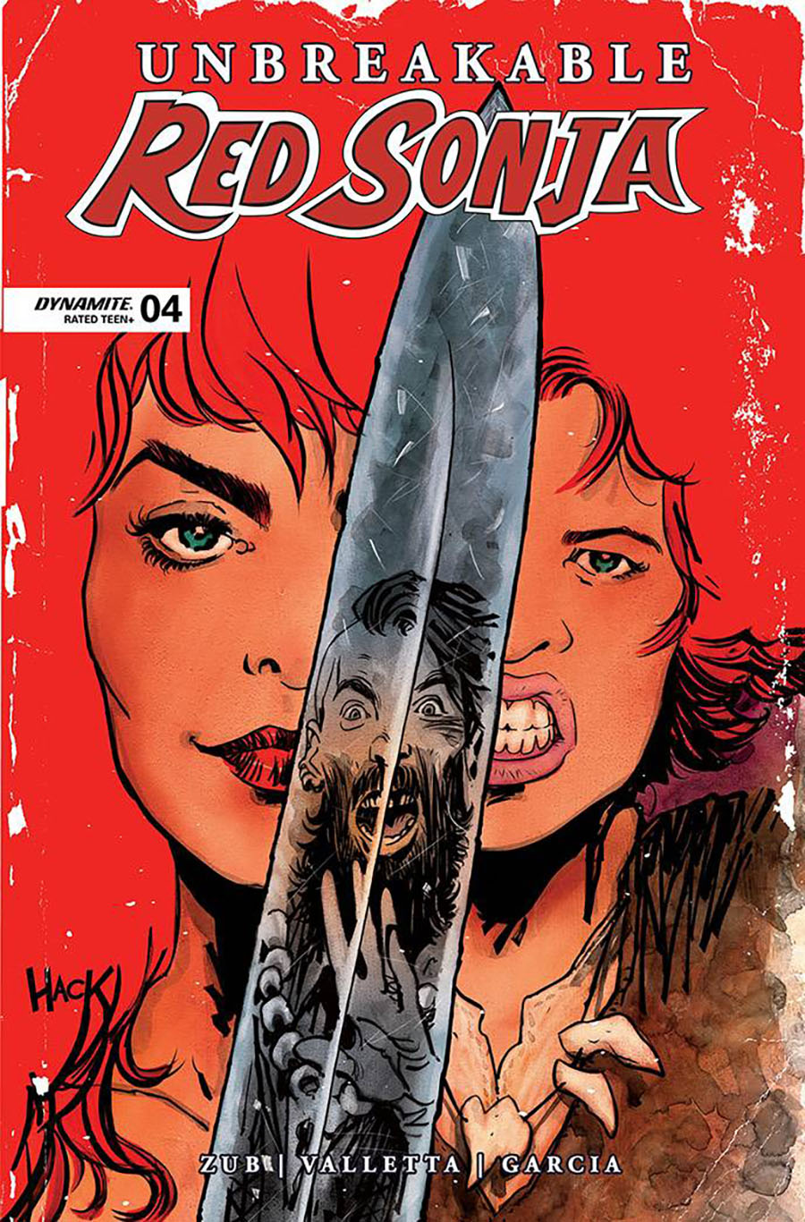 Unbreakable Red Sonja #4 Cover M Variant Robert Hack Cover