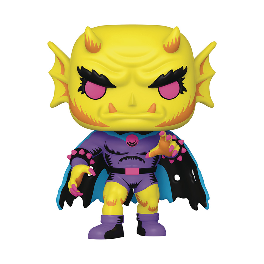 FCBD 2023 POP DC Heroes Etrigan The Demon Previews Exclusive Blacklight Chase Vinyl Figure