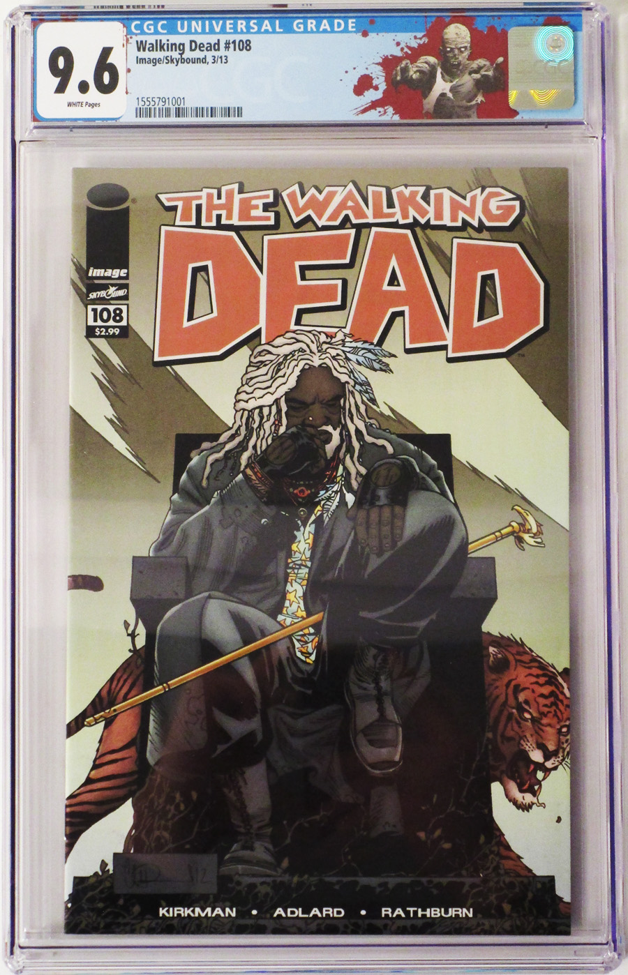 Walking Dead #108 Cover B CGC 9.6