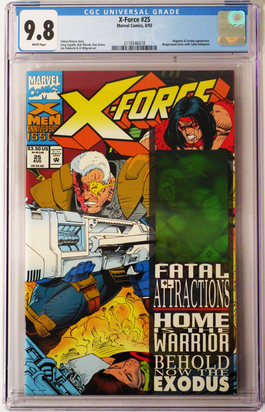 X-Force #25 Cover B CGC 9.8