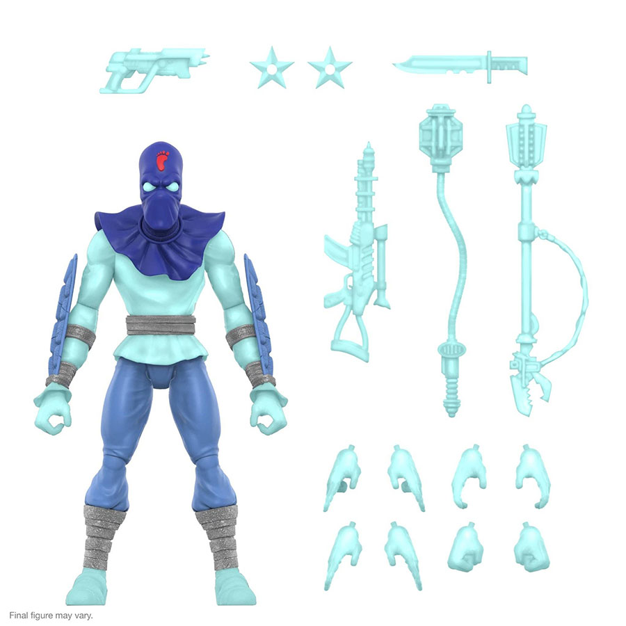 Teenage Mutant Ninja Turtles Ultimate Action Figure - Foot Soldier Glow-In-The-Dark
