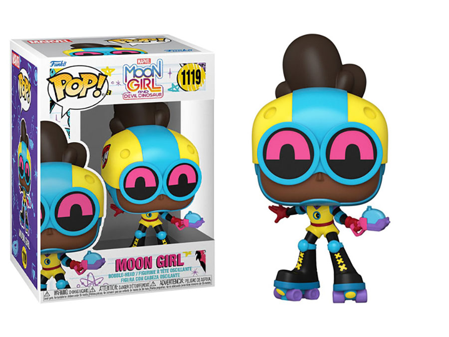 POP Marvel Moon Girl And Devil Dinosaur Moon Girl Vinyl Bobble Head