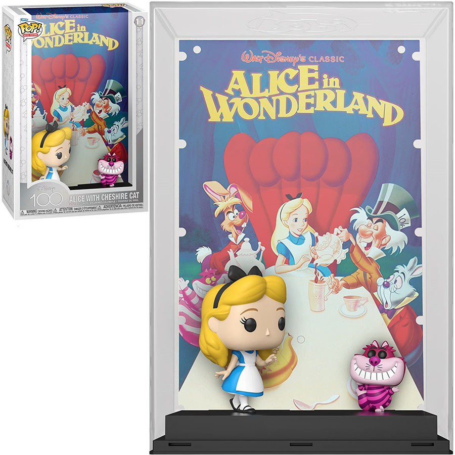 POP Movie Poster Disney Alice In Wonderland Vinyl Figure