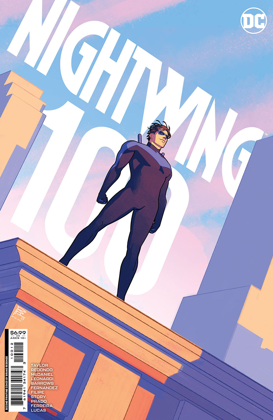 Nightwing Vol 4 #100 Cover M 2nd Ptg Bruno Redondo Variant Cover