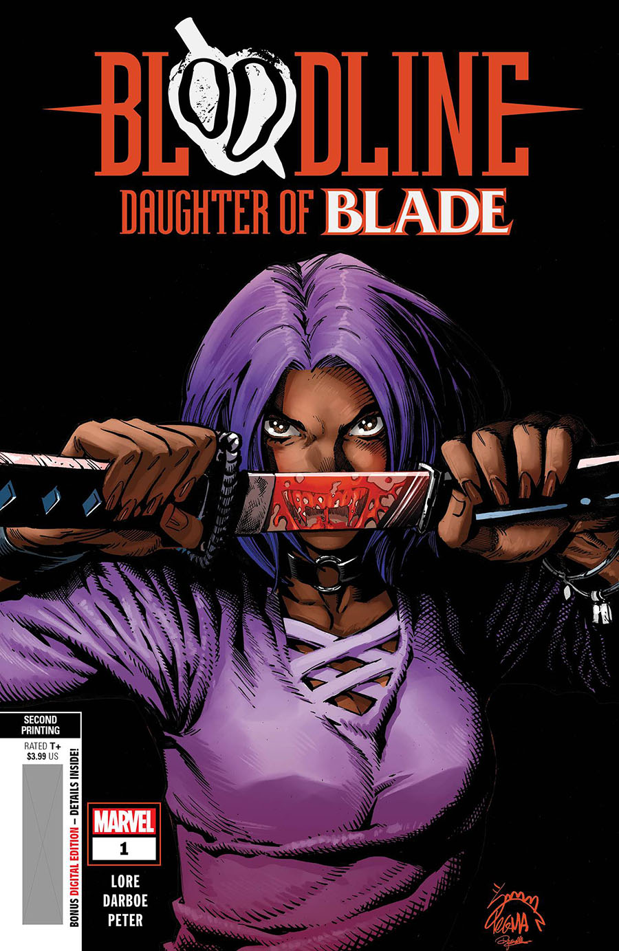 Bloodline Daughter Of Blade #1 Cover J 2nd Ptg Ryan Stegman Variant Cover