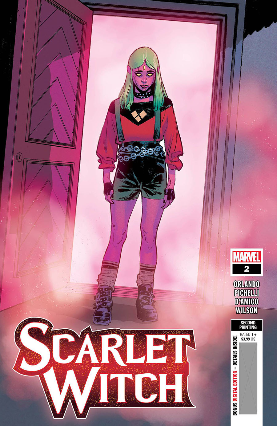 Scarlet Witch Vol 3 #2 Cover F 2nd Ptg Sara Pichelli Variant Cover