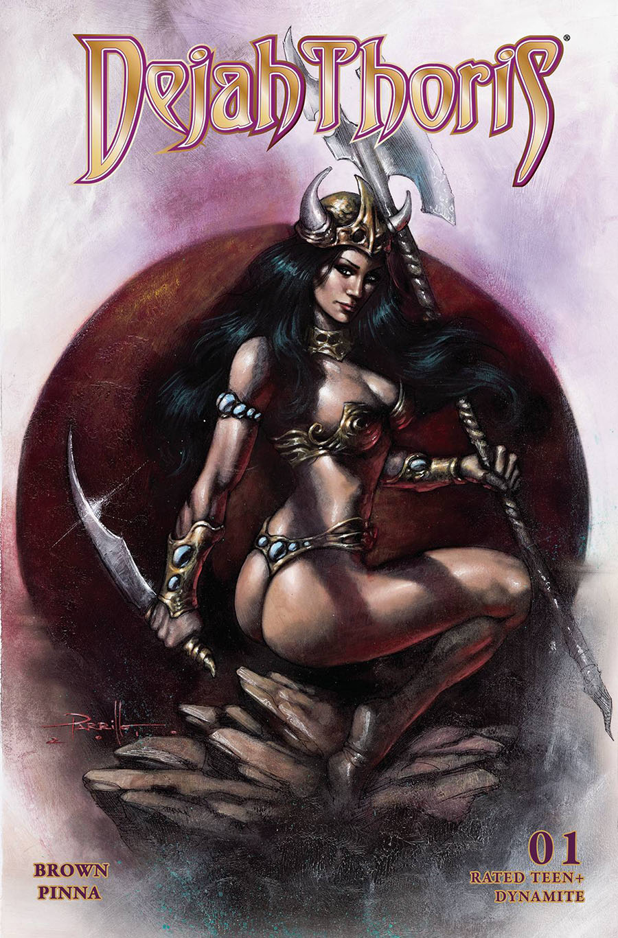 Dejah Thoris Vol 4 #1 Cover R Variant Lucio Parrillo Cover