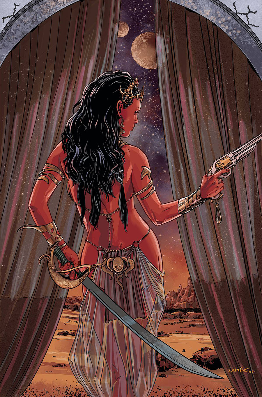 Dejah Thoris Vol 4 #1 Cover Z-B Incentive Marc Laming Virgin Cover