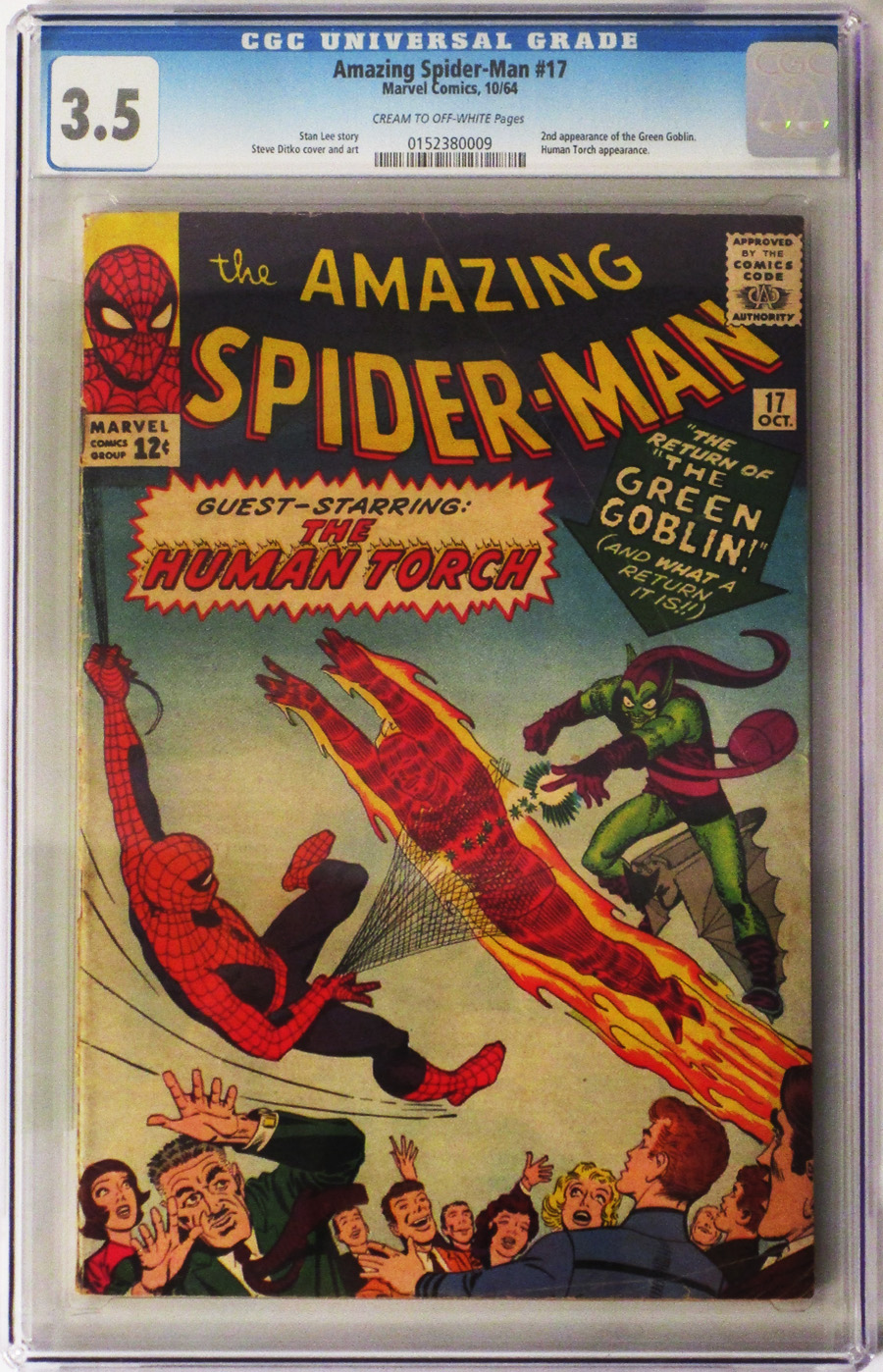 Amazing Spider-Man #17 Cover B CGC 3.5