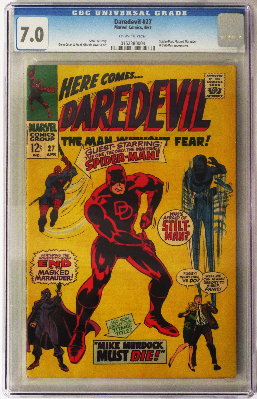 Daredevil #27 Cover B CGC 7.0