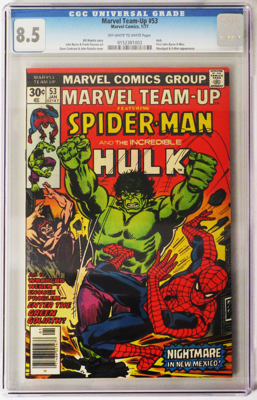 Marvel Team-Up #53 Cover B CGC 8.5