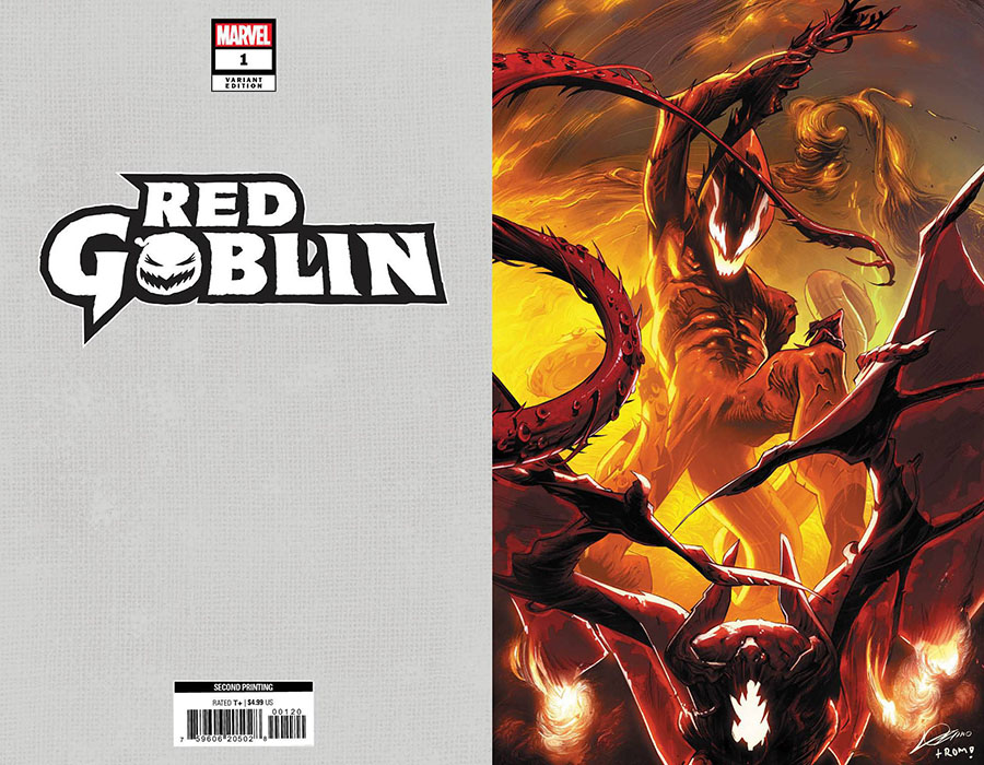 Red Goblin #1 Cover H Red Goblin #1 2nd Ptg Incentive Alexander Lozano Variant Cover
