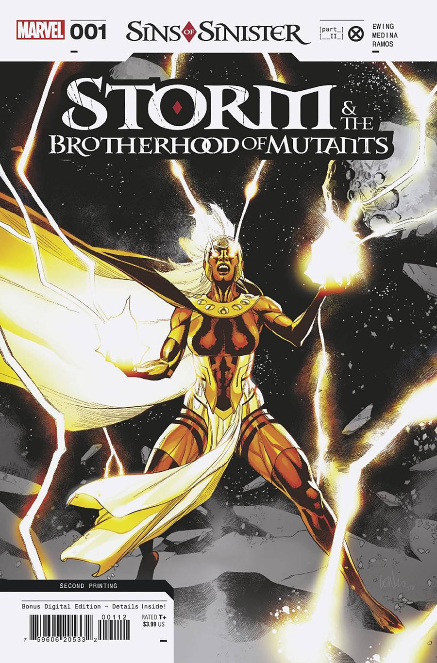 Storm And The Brotherhood Of Mutants #1 Cover G 2nd Ptg Leinil Francis Yu Variant Cover (Sins Of Sinister Tie-In)