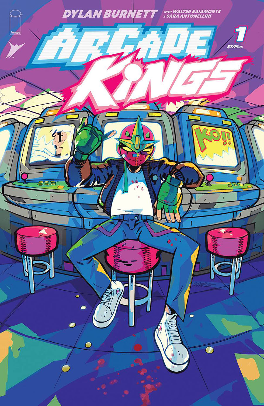 Arcade Kings #1 Cover A Regular Dylan Burnett Cover