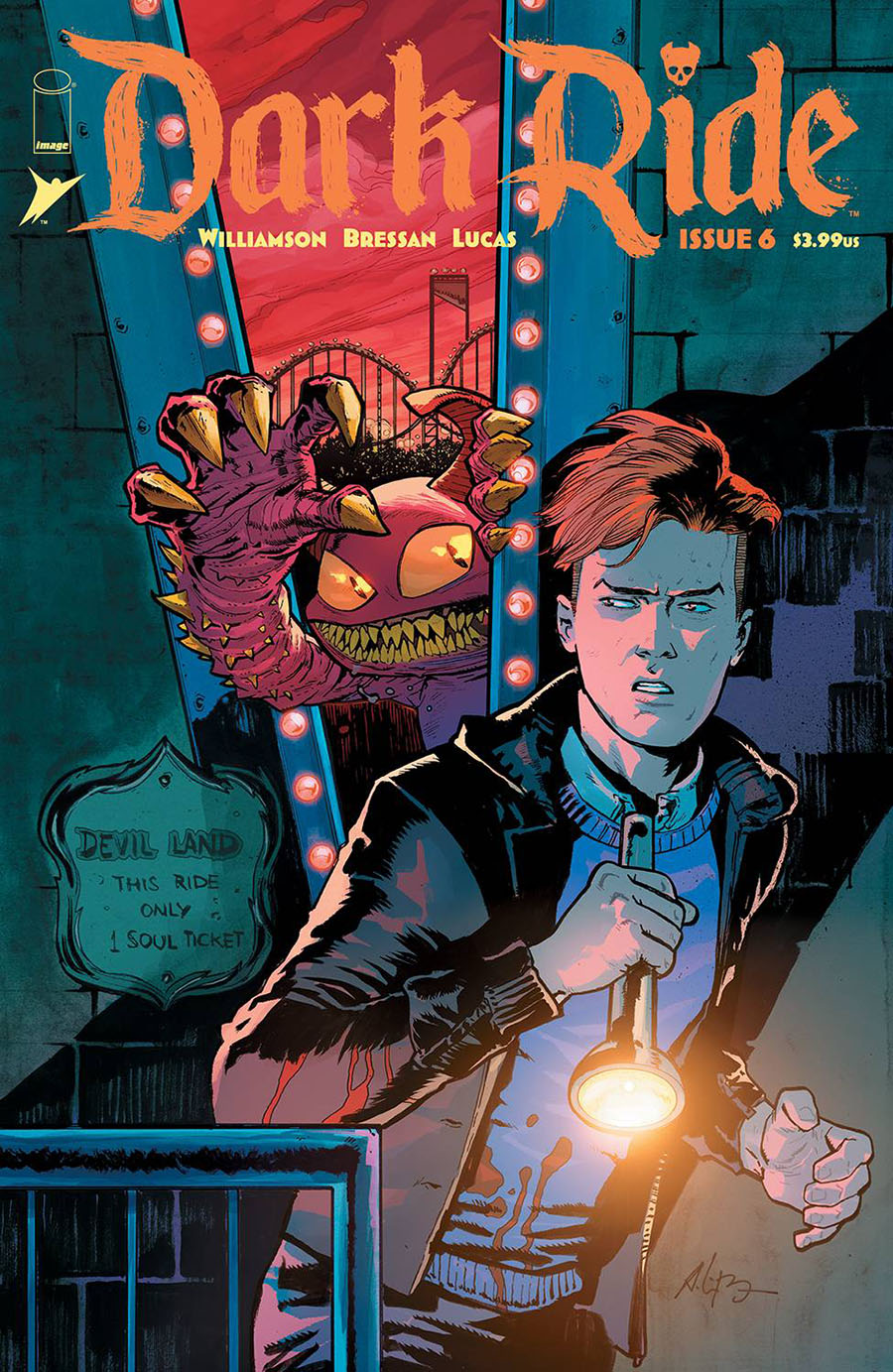 Dark Ride #6 Cover A Regular Andrei Bressan & Adriano Lucas Cover