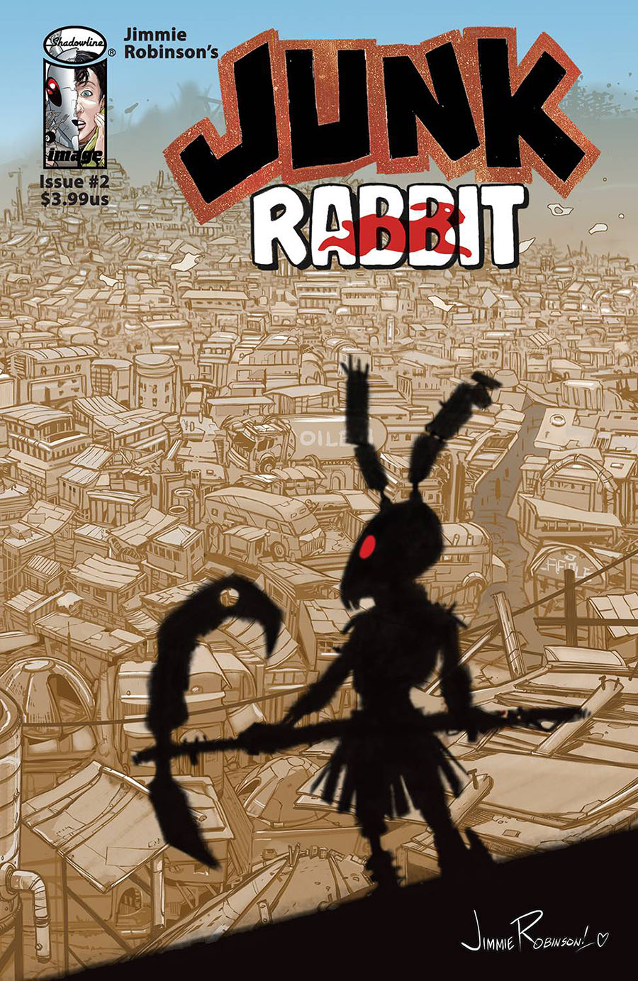 Junk Rabbit #2 Cover A Regular Jimmie Robinson Cover