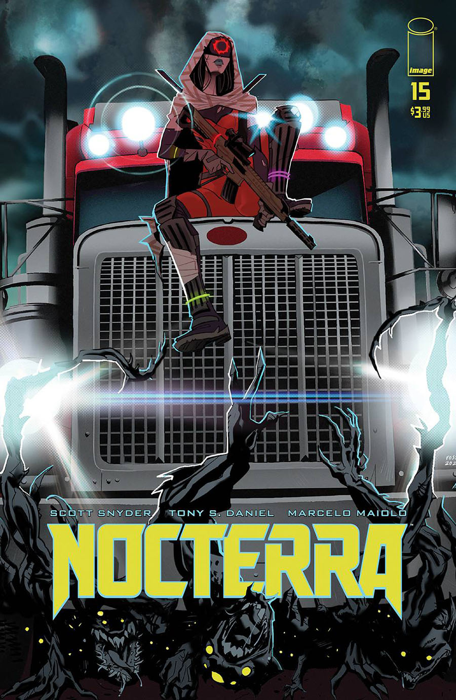 Nocterra #15 Cover B Variant Rossi Gifford Cover