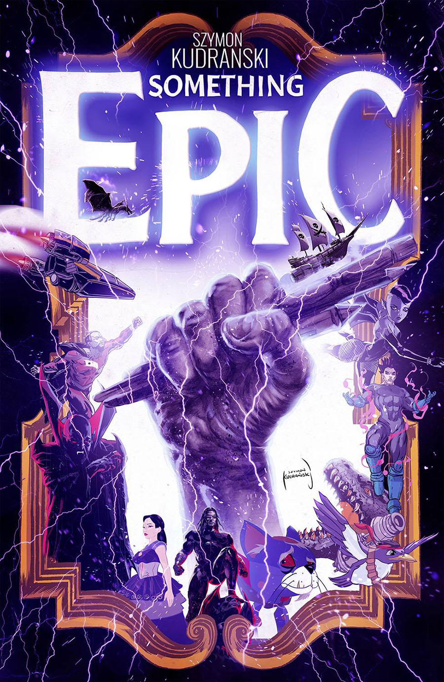 Something Epic #1 Cover A Regular Szymon Kudranski Cover