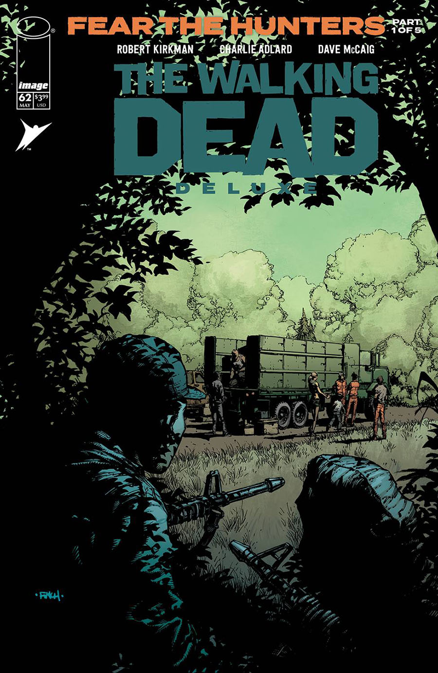 Walking Dead Deluxe #62 Cover A Regular David Finch & Dave McCaig Cover