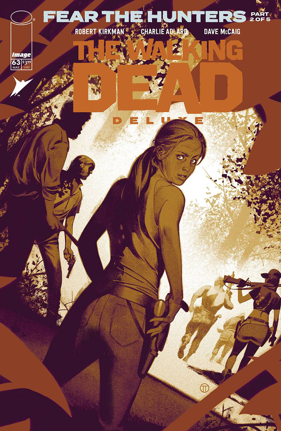 Walking Dead Deluxe #63 Cover D Variant Julian Totino Tedesco Cover
