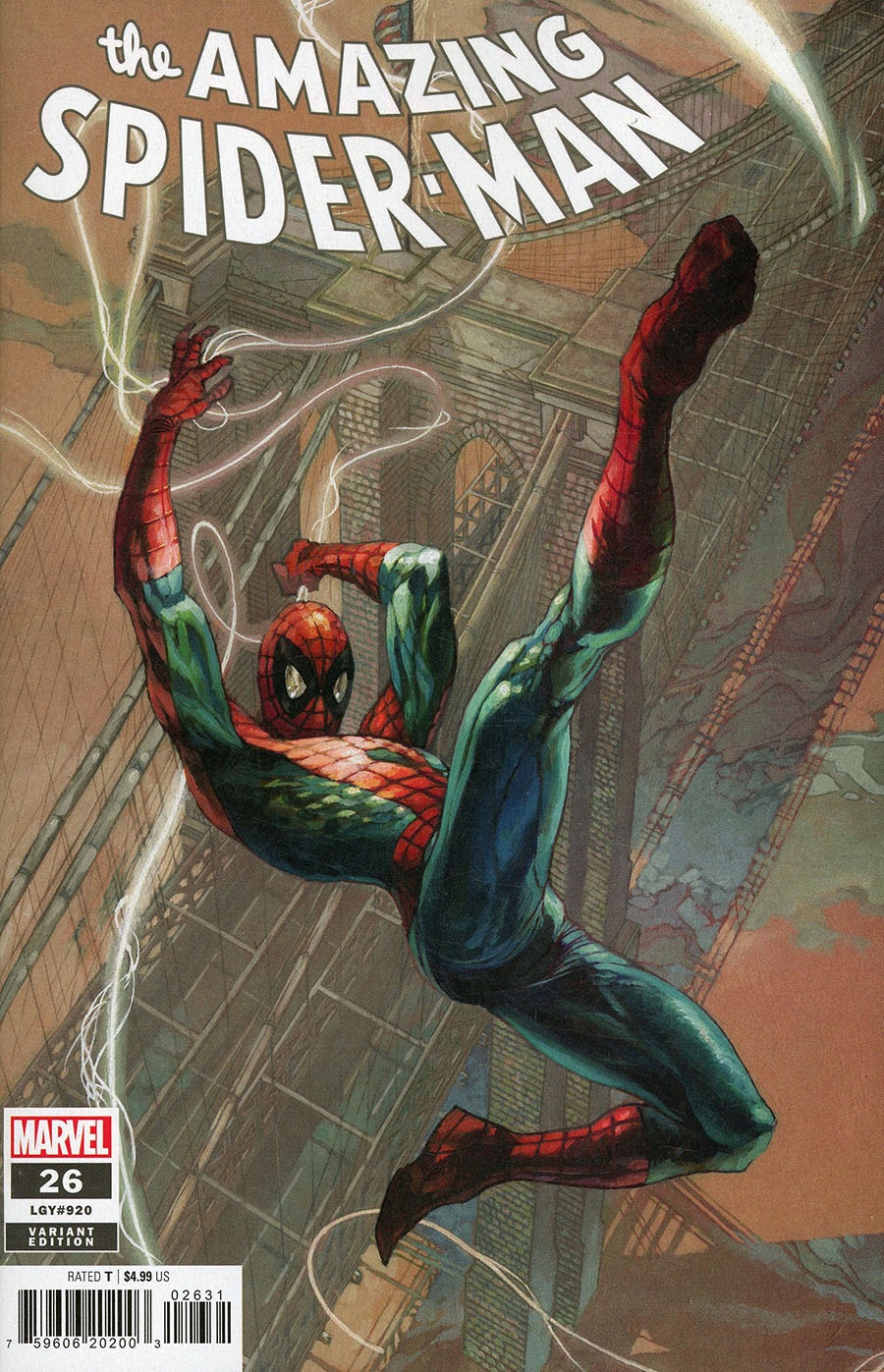 Amazing Spider-Man Vol 6 #26 Cover C Variant Simone Bianchi Cover