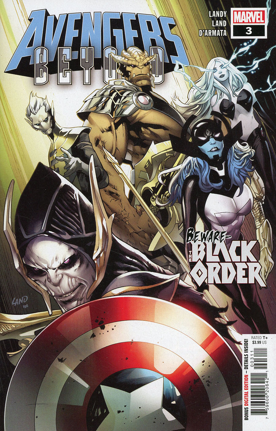 Avengers Beyond #3 Cover A Regular Greg Land Cover