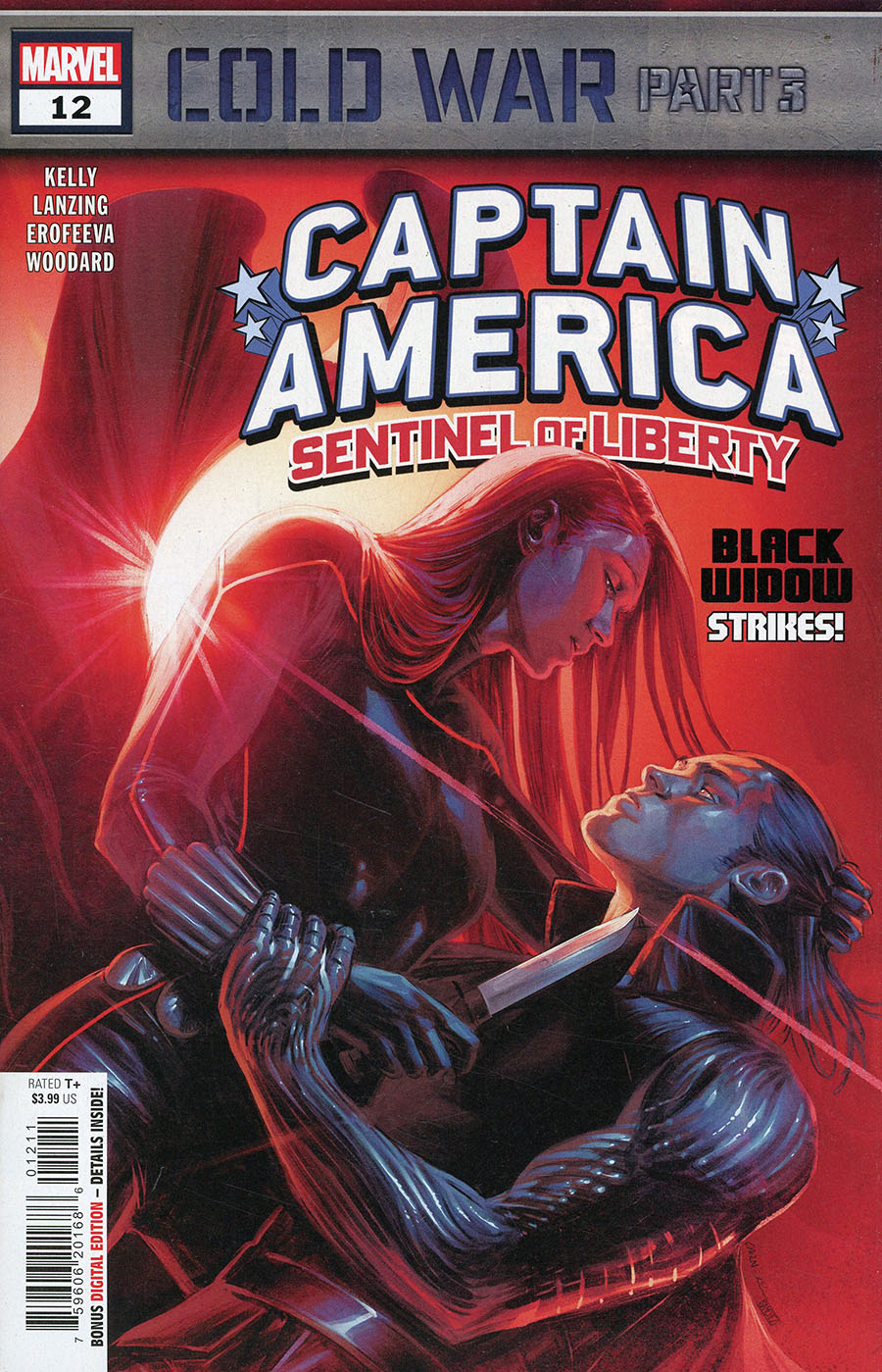 Captain America Sentinel Of Liberty Vol 2 #12 Cover A Regular Carmen Carnero Cover (Captain America Cold War Part 3)