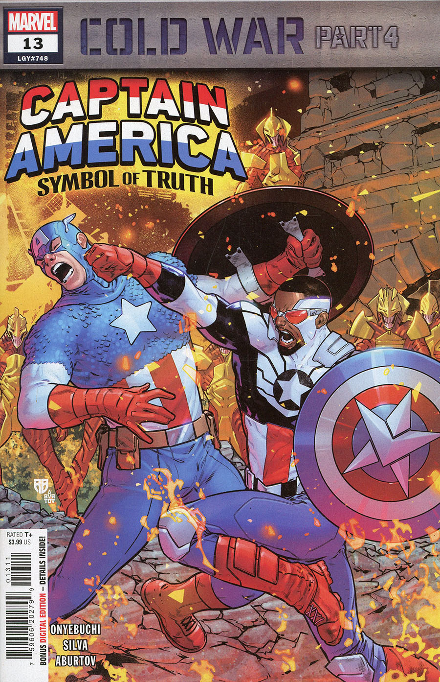 Captain America Symbol Of Truth #13 Cover A Regular RB Silva Cover (Captain America Cold War Part 4)