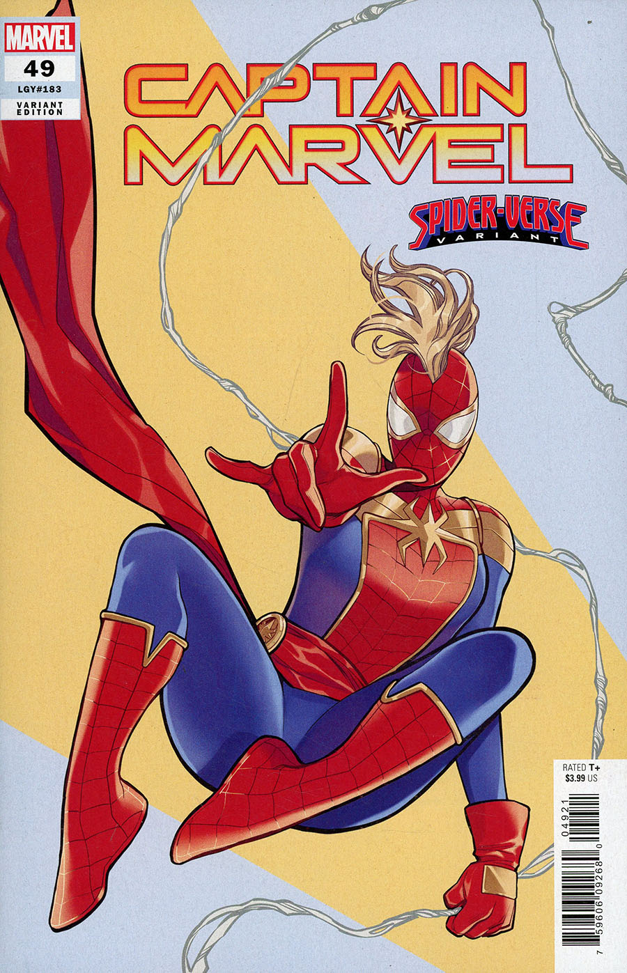 Captain Marvel Vol 9 #49 Cover B Variant Romy Jones Spider-Verse Cover