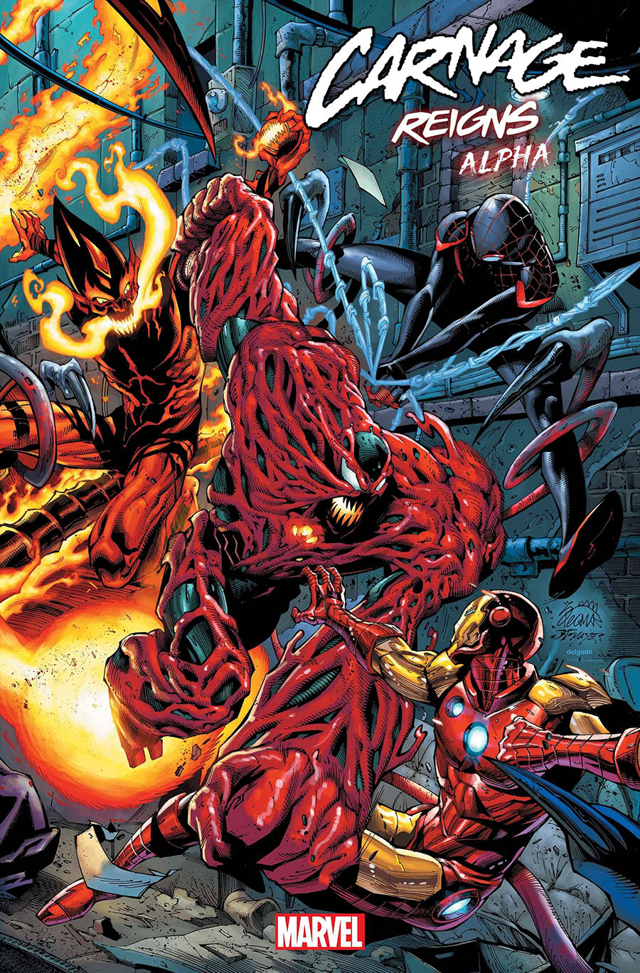 Carnage Reigns Alpha #1 (One Shot) Cover A Regular Ryan Stegman Cover (Carnage Reigns Part 1)