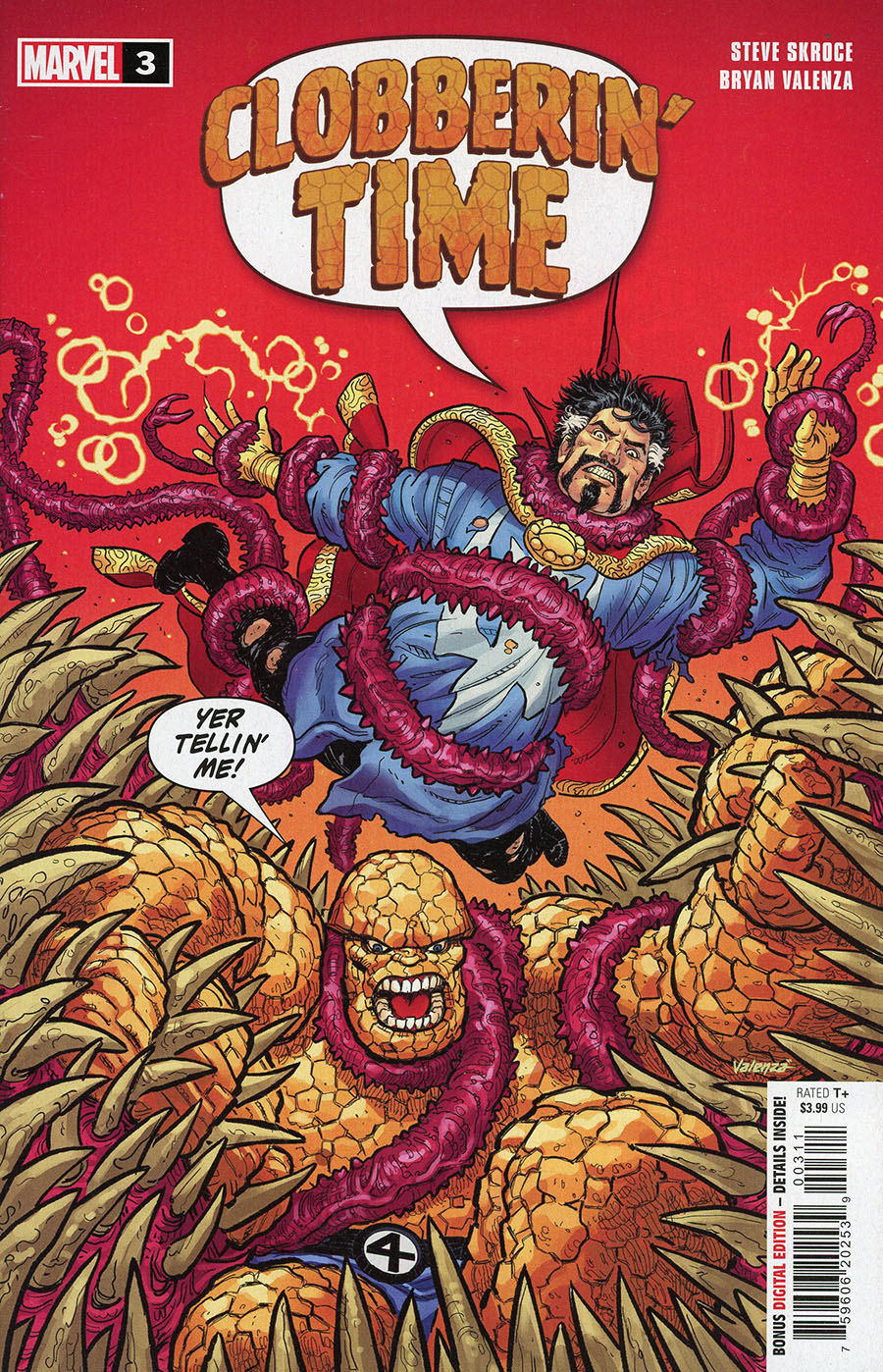 Clobberin Time #3 Cover A Regular Steve Skroce Cover